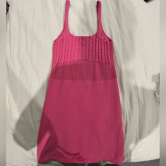 dvf hot pink dress DIANE VON FURSTENBERG Bateau Neckline Mini Dress – eKlozet
